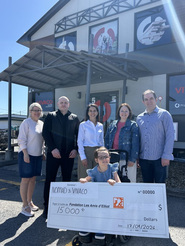 Don majeur de Vivaco Groupe coopératif & Nomad Telecom